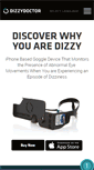 Mobile Screenshot of dizzydoctor.com